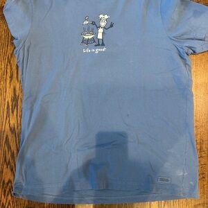 Life Is Good Gray T-Shirt